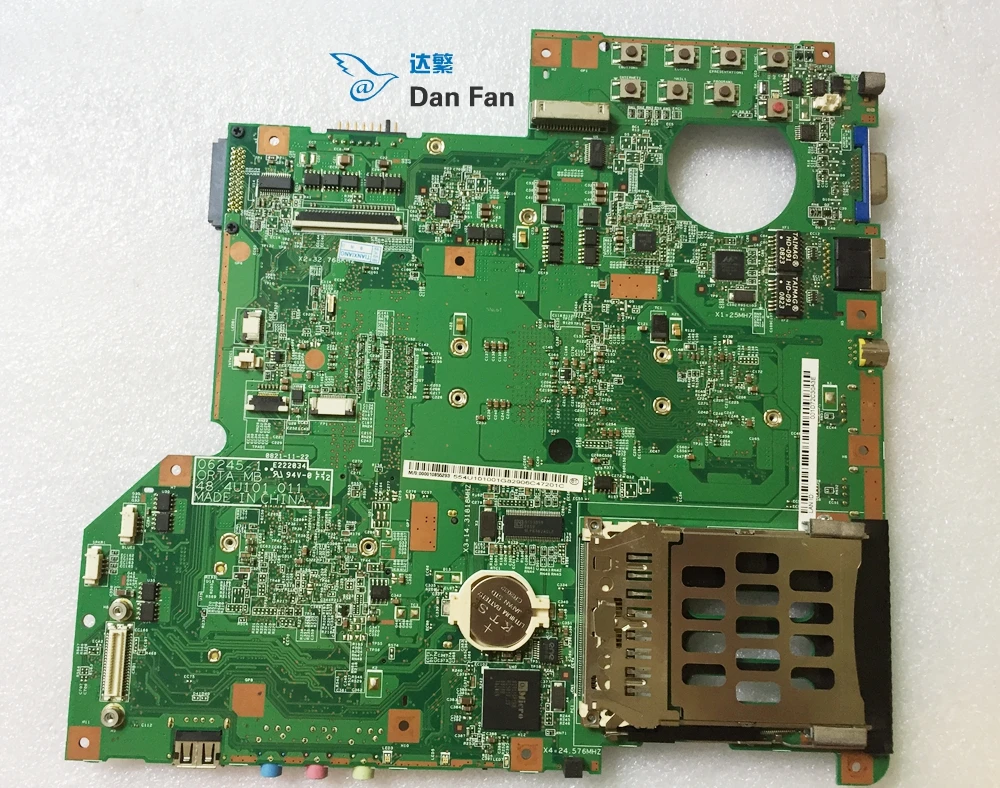 MBTLD01001 For Extensa 4220 4420 4520 Laptop Motherboard 06245-1 48.4U101.011 Mainboard 100%tested fully work
MBTLD01001 For Extensa 4220 4420 4520 Laptop Motherboard 06245-1 48.4U101.011 Mainboard 100%tested fully work