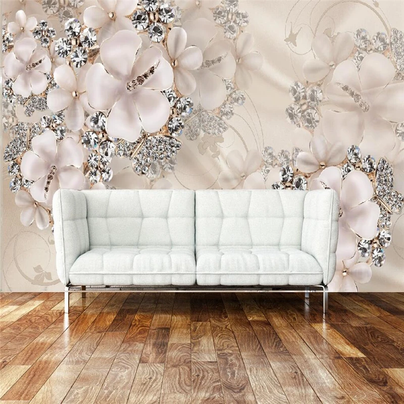 beibehang Wallpaper Mural Wall Sticker Luxury Jewelry Swan Flower TV Wall Background papel de parede 3d para sala atacado
beibehang Wallpaper Mural Wall Sticker Luxury Jewelry Swan Flower TV Wall Background papel de parede 3d para sala atacado