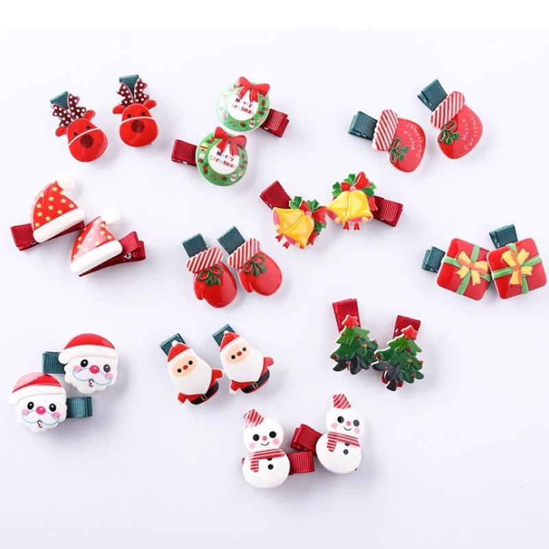New 1Pair Kids Girls Christmas Hair Clip Hairpins Barrettes Gift Kids Girl Hair Accessories Headdress Hairgrips
New 1Pair Kids Girls Christmas Hair Clip Hairpins Barrettes Gift Kids Girl Hair Accessories Headdress Hairgrips