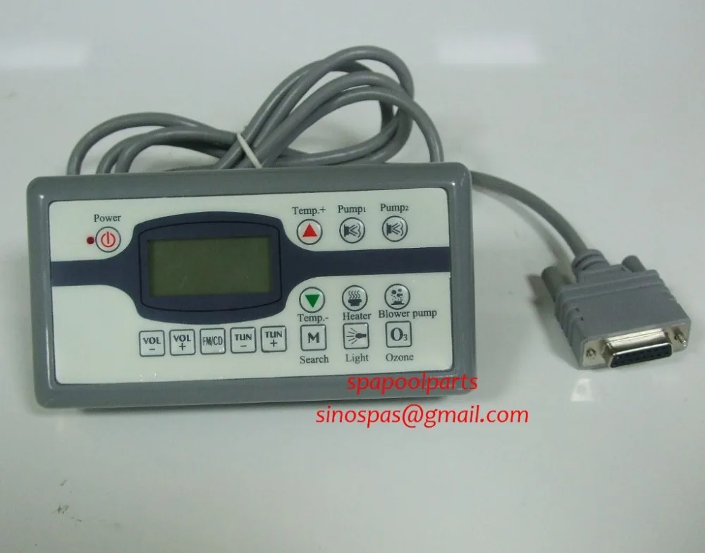 MONALISA MN07D1 hot tub spa topside control keypad ONLY for 2 pump spa ,spa control panel for jazzi spa and winer replacement
MONALISA MN07D1 hot tub spa topside control keypad ONLY for 2 pump spa ,spa control panel for jazzi spa and winer replacement