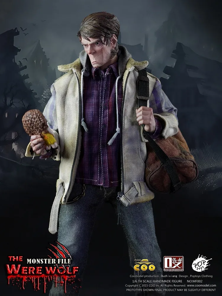 Файловая серия секундные бомбы волка в наличии COOMODEL X MF002 OUZHIXIANG 1/6 Monster|Игровые