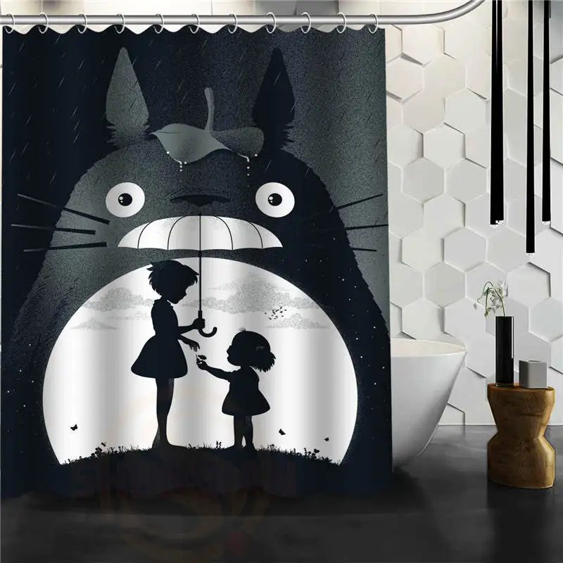 Занавеска для душа Tonari no Totoro, занавеска для душа, s защита от плесени, полиэстер, водонепроницаемая ткань с крючками
Занавеска для душа Tonari no Totoro, занавеска для душа, s защита от плесени, полиэстер, водонепроницаемая ткань с крючками