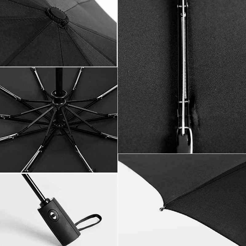 YADA 10 Bones Pure color High Quality Brand Umbrella Rain Women Automatic Umbrella For Womens Windproof Folding Umbrellas YS095
YADA 10 Bones Pure color High Quality Brand Umbrella Rain Women Automatic Umbrella For Womens Windproof Folding Umbrellas YS095