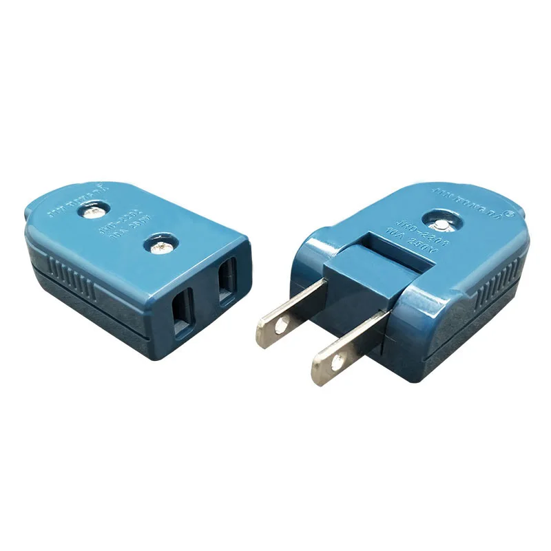5PCS US Plug 2 Pins AC Electric Power Adjustable Male Plug Female Socket Outlet Adaptor Wire Rewireable Extension Cord Connector
5PCS US Plug 2 Pins AC Electric Power Adjustable Male Plug Female Socket Outlet Adaptor Wire Rewireable Extension Cord Connector