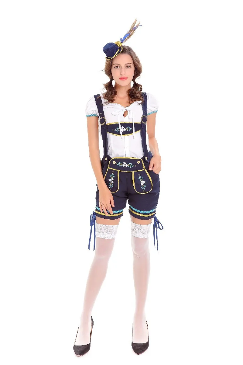 Sexy Lederhosen Oktoberfest Beer Girl Costume German Wench Maid Uniforms Women Halloween Cosplay Costumes
Sexy Lederhosen Oktoberfest Beer Girl Costume German Wench Maid Uniforms Women Halloween Cosplay Costumes
