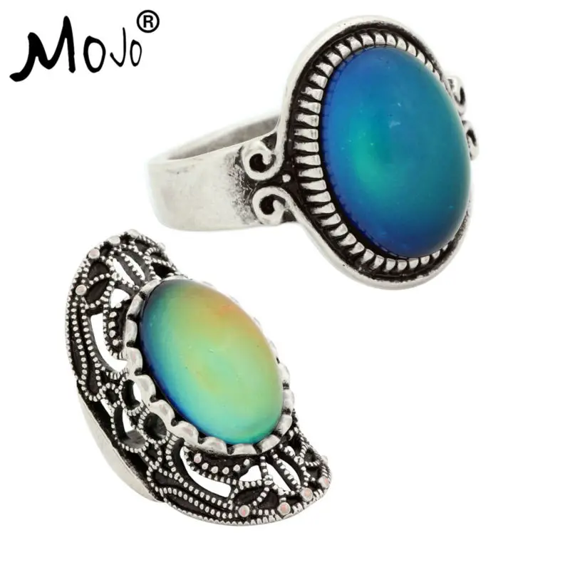 2PCS Vintage Ring Set of Rings on Fingers Mood Ring That Changes Color Wedding Rings of Strength for Women Men Jewelry RS009-034
2PCS Vintage Ring Set of Rings on Fingers Mood Ring That Changes Color Wedding Rings of Strength for Women Men Jewelry RS009-034