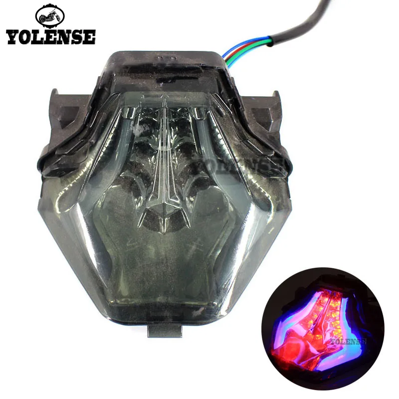 For YAMAHA YZF R3 R25 YZF-R3 YZF-R25 MT-07 FZ-07 MT-03 MT-25 Motorcycle Rear Tail Light Brake Turn Signals Integrated LED Light
For YAMAHA YZF R3 R25 YZF-R3 YZF-R25 MT-07 FZ-07 MT-03 MT-25 Motorcycle Rear Tail Light Brake Turn Signals Integrated LED Light