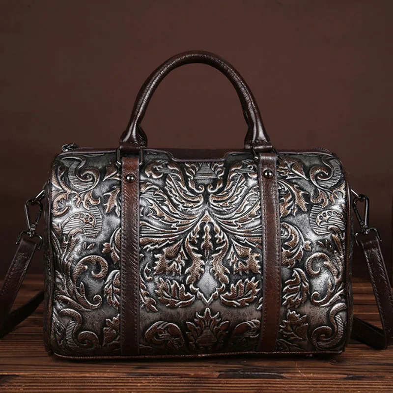 Women Cross Body Tote Handbag Famous brand Messenger Shoulder Travel Vintage Embossed Leather Top Handle Bags Leather Bag New
Women Cross Body Tote Handbag Famous brand Messenger Shoulder Travel Vintage Embossed Leather Top Handle Bags Leather Bag New