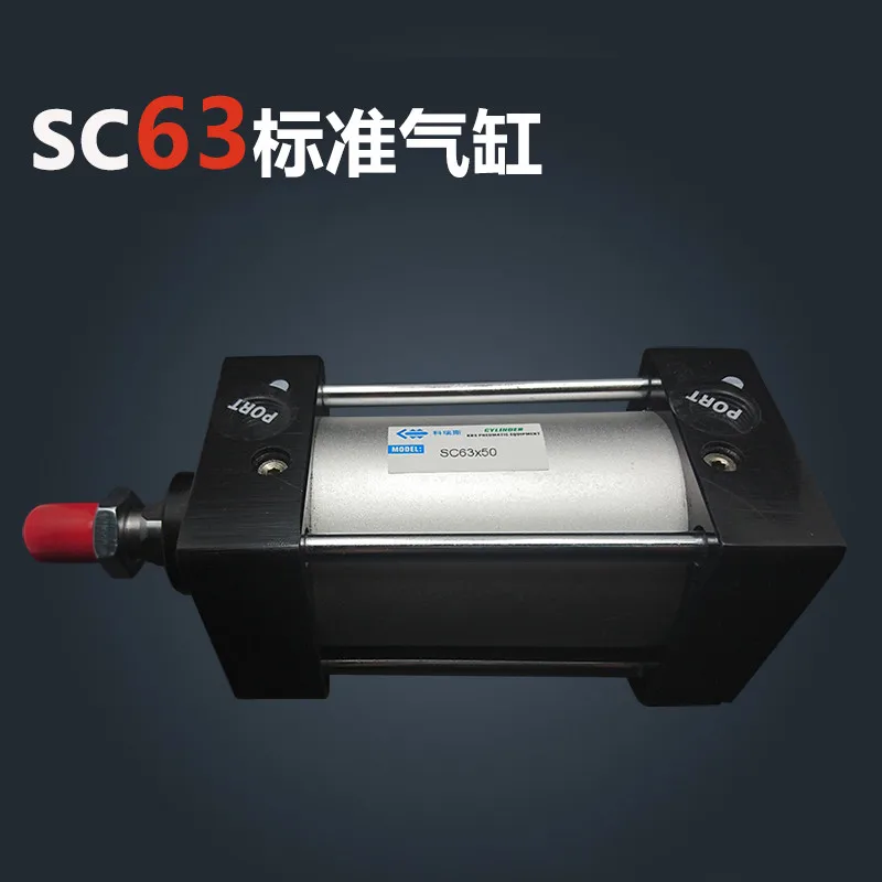 SC63*175 63mm Bore 175mm Stroke SC63X175 SC Series Single Rod Standard Pneumatic Air Cylinder SC63-175
SC63*175 63mm Bore 175mm Stroke SC63X175 SC Series Single Rod Standard Pneumatic Air Cylinder SC63-175