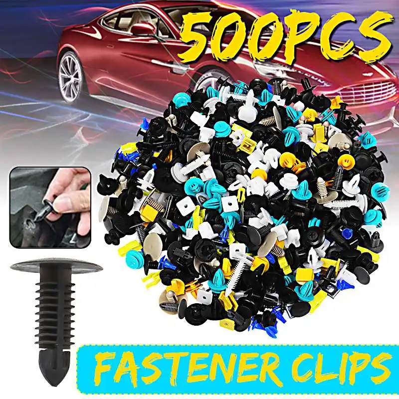 500Pcs/Set Auto Mixed Universal Mixed Auto Fastener Car Bumper Clips Retainer Car Fastener Rivet Door Panel Liner for all car
500Pcs/Set Auto Mixed Universal Mixed Auto Fastener Car Bumper Clips Retainer Car Fastener Rivet Door Panel Liner for all car
