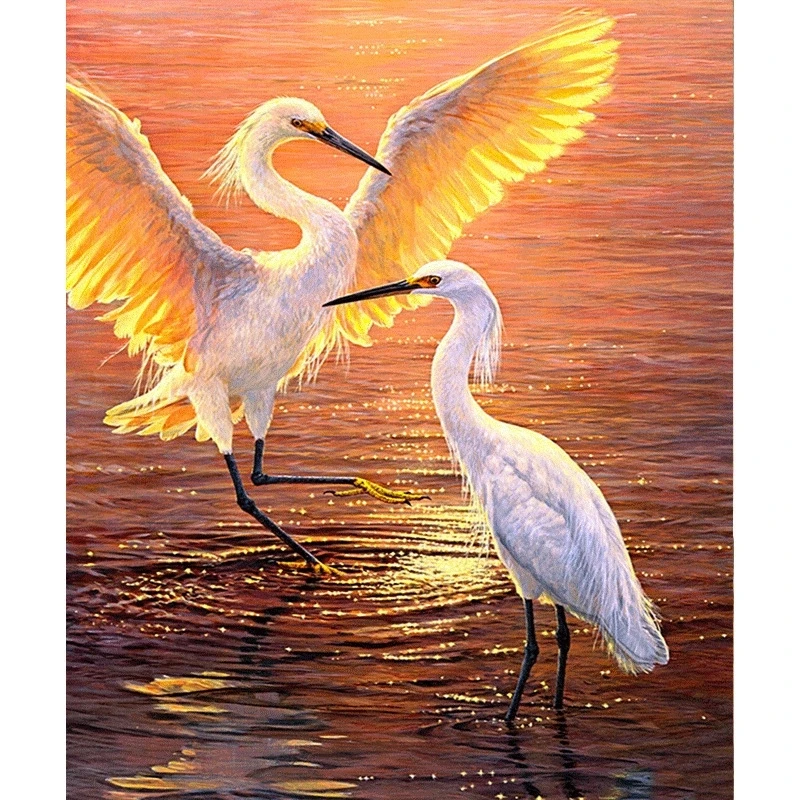 Diy diamond drawing "Egret Chasing In Lake" embroidery decoration diamond cross stitch mosaic unfinished painting
Diy diamond drawing "Egret Chasing In Lake" embroidery decoration diamond cross stitch mosaic unfinished painting