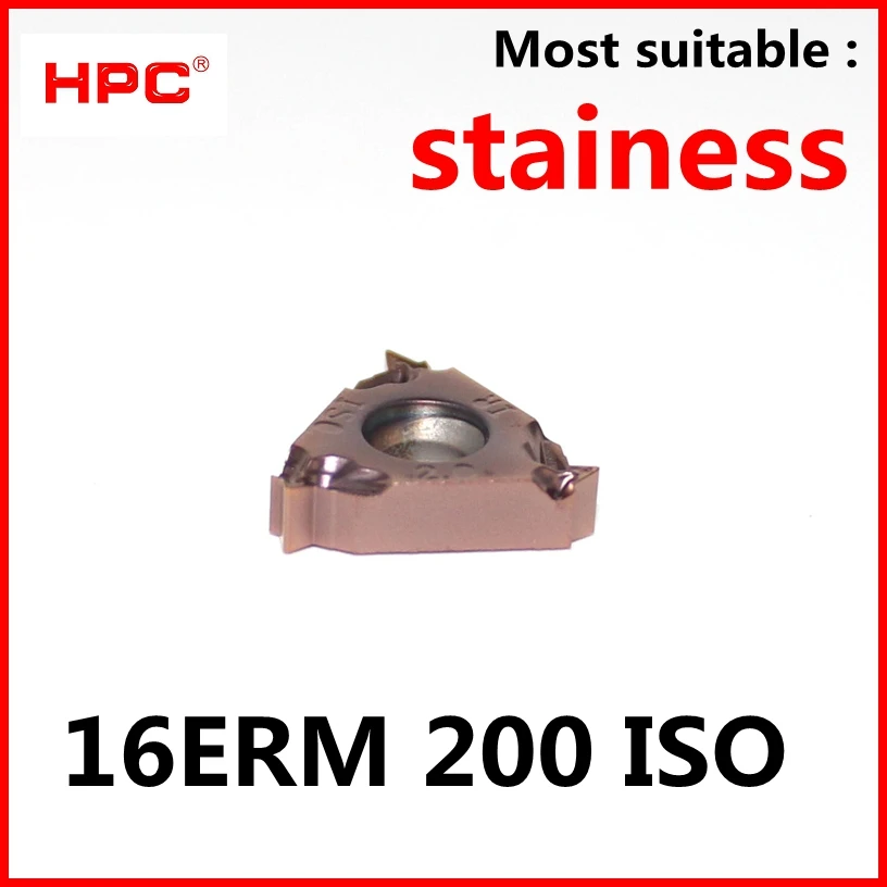 10 pcs of 16ERM 200 ISO ZT306M CNC suitable for stainess cutting tools tungsten carbide thread inserts , lathe ,CNC machine
10 pcs of 16ERM 200 ISO ZT306M CNC suitable for stainess cutting tools tungsten carbide thread inserts , lathe ,CNC machine