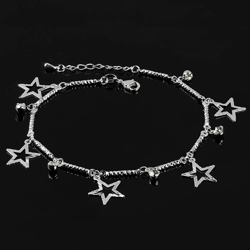 New Bohemia Round Rhinestone Star Pendant Anklets Women Fashion Jewelry Summer Foot Chain Bracelet
New Bohemia Round Rhinestone Star Pendant Anklets Women Fashion Jewelry Summer Foot Chain Bracelet