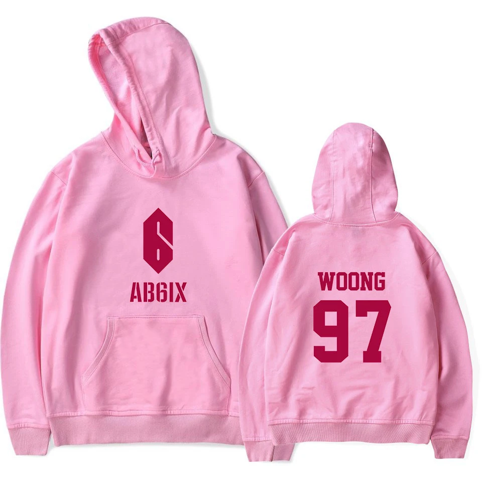 Популярные худи Rholycrown в стиле K-POP AB6IX для мужчин и женщин, Модная хлопковая Осенняя Толстовка в стиле Харадзюку AB6IX WOONG 97 для мужчин, розовая т...
Популярные худи Rholycrown в стиле K-POP AB6IX для мужчин и женщин, Модная хлопковая Осенняя Толстовка в стиле Харадзюку AB6IX WOONG 97 для мужчин, розовая т...