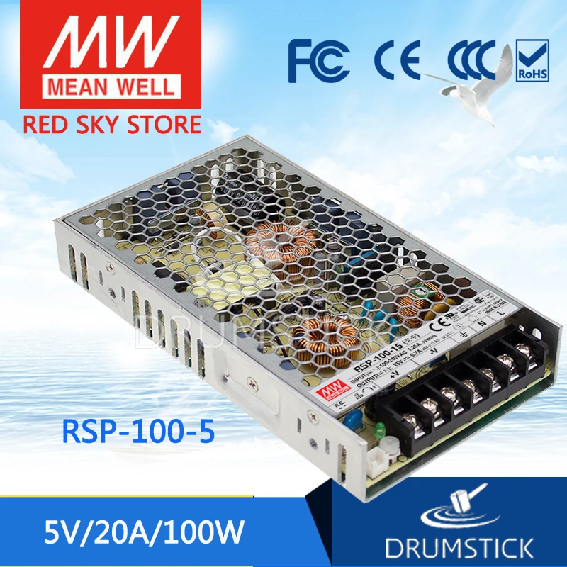 patriotic MEAN WELL RSP-100-5 5V 20A meanwell RSP-100 5V 100W Single Output with PFC Function Power Supply
patriotic MEAN WELL RSP-100-5 5V 20A meanwell RSP-100 5V 100W Single Output with PFC Function Power Supply