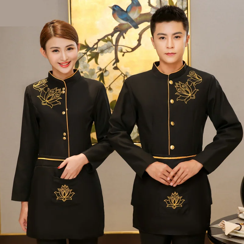 Black Long Sleeve Master Cook Work Uniforms Restaurant Hotel BBQ Kitchen High Quality Workwear Clothing Food Service Chef Tops
Black Long Sleeve Master Cook Work Uniforms Restaurant Hotel BBQ Kitchen High Quality Workwear Clothing Food Service Chef Tops