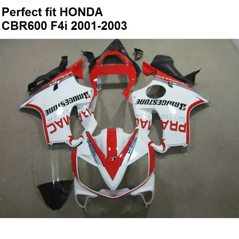 Injection molding fairing for Honda CBR 600 F4i 2001 2002 2003 white red fairing kit CBR600 F4i 01 02 03 CV01
Injection molding fairing for Honda CBR 600 F4i 2001 2002 2003 white red fairing kit CBR600 F4i 01 02 03 CV01