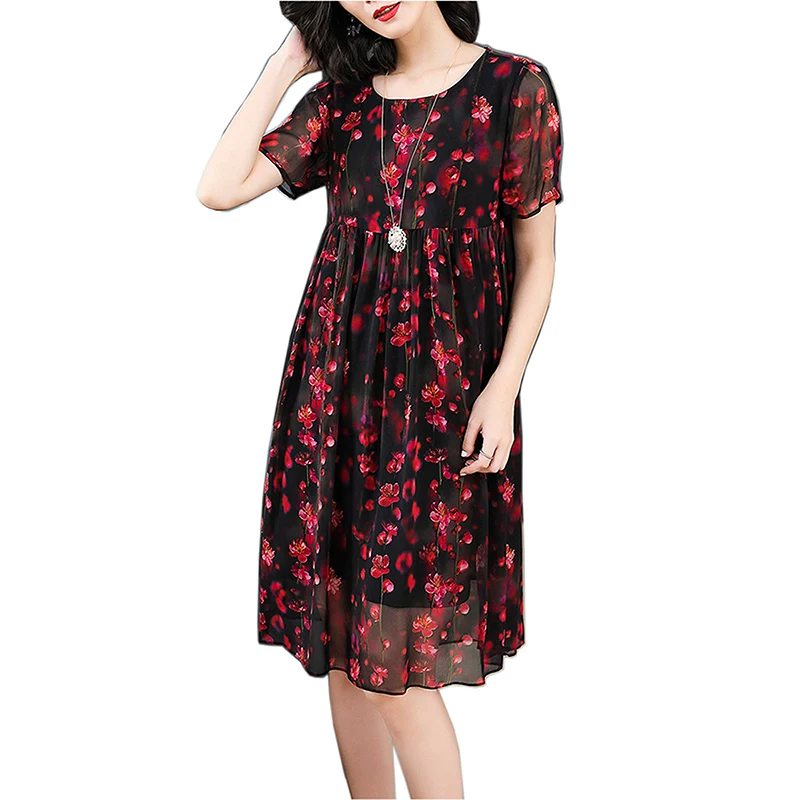 Plus Size Fashion summer Boho Women Dress O Neck Sexy Chiffon long Dresses 2019 Floral Print Party Dress Vestidos mujer Robes
Plus Size Fashion summer Boho Women Dress O Neck Sexy Chiffon long Dresses 2019 Floral Print Party Dress Vestidos mujer Robes