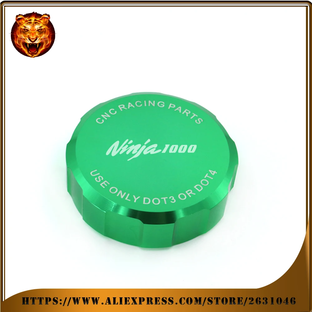 Front Brake Master Cylinder Fluid Reservoir Cover Cap For KAWASAKI NINJA1000 NINJA 1000 Motorcycle Accessories With Logo Green
Front Brake Master Cylinder Fluid Reservoir Cover Cap For KAWASAKI NINJA1000 NINJA 1000 Motorcycle Accessories With Logo Green