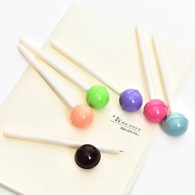 Creative lollipop, a neutral pen with half mm black ink pencil to study office stationery 20pcs
Creative lollipop, a neutral pen with half mm black ink pencil to study office stationery 20pcs