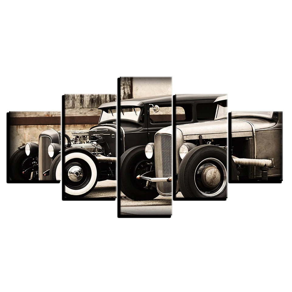 Artryst Print Poster Cuadros Modular Pictures 5 Panel Retro Car Painting For Living Room Home Decor High Quality Canvas Jcyg-156
Artryst Print Poster Cuadros Modular Pictures 5 Panel Retro Car Painting For Living Room Home Decor High Quality Canvas Jcyg-156