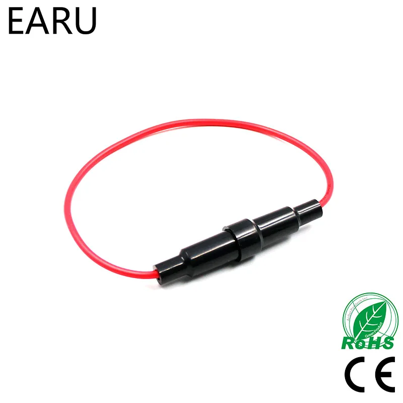 10pcs 5*20mm Glass Fuse Holder Screw Type 5X20mm with 22 AWG Wire Cable 250V Glass Fuse Tube Fuse Casing Case Mount Base
10pcs 5*20mm Glass Fuse Holder Screw Type 5X20mm with 22 AWG Wire Cable 250V Glass Fuse Tube Fuse Casing Case Mount Base