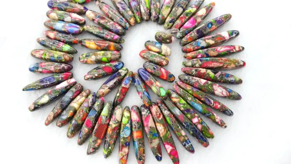 Wholesale 15-30mm 17inch Ocean Jasper necklace beads Multicolored Impression Jasper stone tooth spikes sharp Nekclace Gemstone L
Wholesale 15-30mm 17inch Ocean Jasper necklace beads Multicolored Impression Jasper stone tooth spikes sharp Nekclace Gemstone L