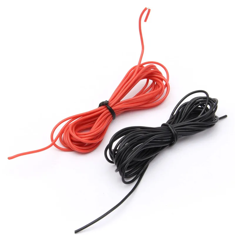 DIY 16 AWG 16AWG силиконовый провод Калибр гибкая модель вертолет автомобиль батарея