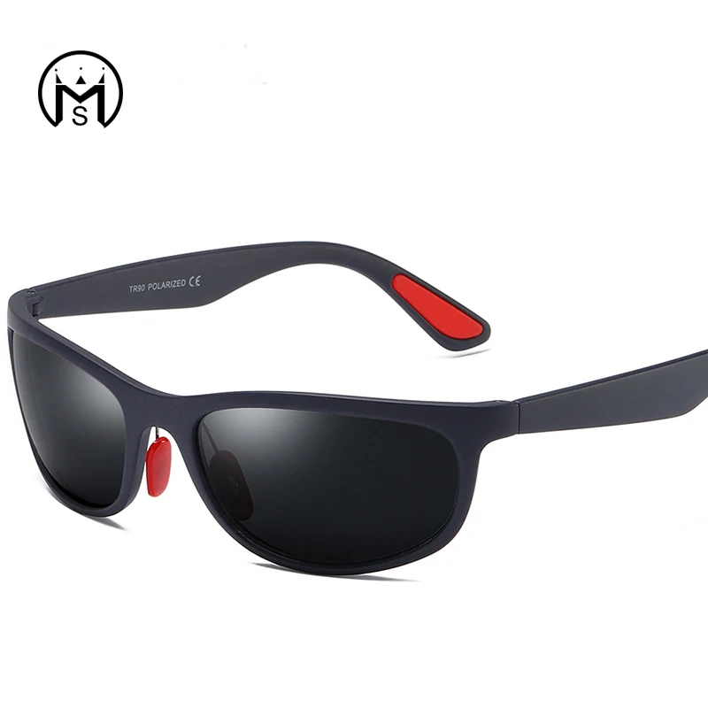 Мужские поляризованные солнцезащитные очки MS спортивные для рыбалки и спорта на