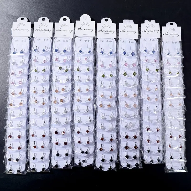 12 pairs/set Colorful Crystal Zircon Stud Earrings Set For Women Girls Rhinestones Square Triangle Round Heart Earrings Jewelry
12 pairs/set Colorful Crystal Zircon Stud Earrings Set For Women Girls Rhinestones Square Triangle Round Heart Earrings Jewelry