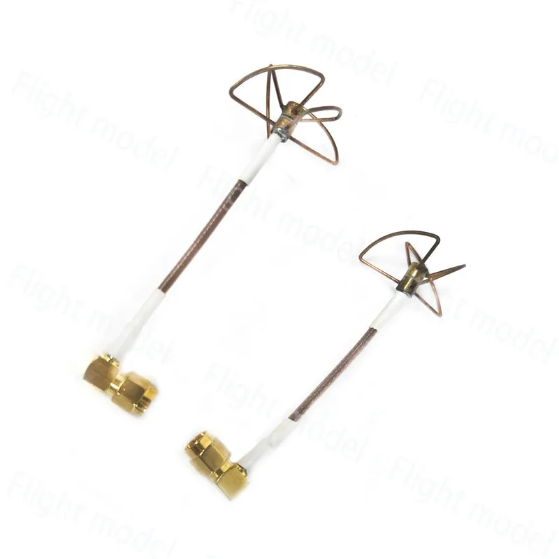 1 Pair of FPV 5.8G Clover 3 Blade Transmitting W/ 4 Blade Receiving Aerial Antenna (TX w/ RX) Straight/Bore Connector
1 Pair of FPV 5.8G Clover 3 Blade Transmitting W/ 4 Blade Receiving Aerial Antenna (TX w/ RX) Straight/Bore Connector