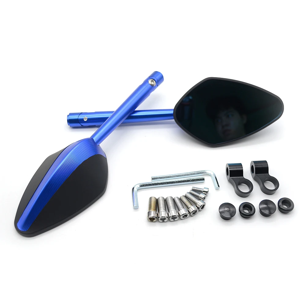 for 1Pair Universal Motorcycle CNC Aluminium Backup Rearview Mirrors accessories mirror For Honda VFR 750 800 VTR1000F CBF1000 V
for 1Pair Universal Motorcycle CNC Aluminium Backup Rearview Mirrors accessories mirror For Honda VFR 750 800 VTR1000F CBF1000 V