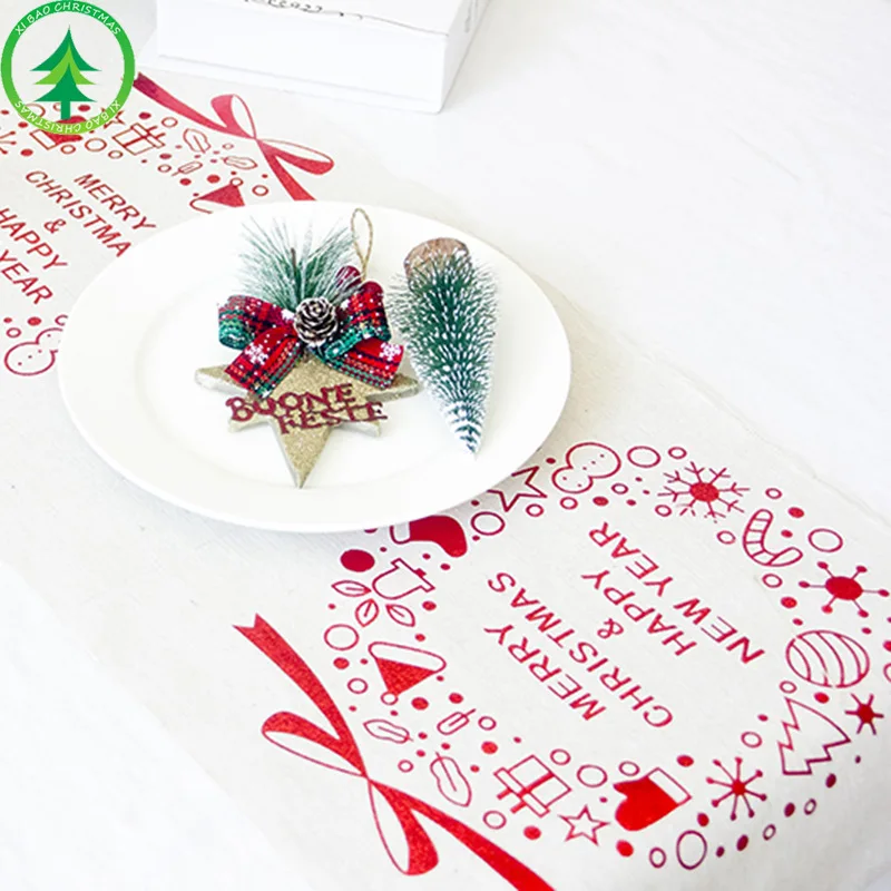 28*270cm 2018 New Christmas Print Tablecloth Christmas Desktop Decoration Polyester Table Flag Christmas New Year Home Decor
28*270cm 2018 New Christmas Print Tablecloth Christmas Desktop Decoration Polyester Table Flag Christmas New Year Home Decor