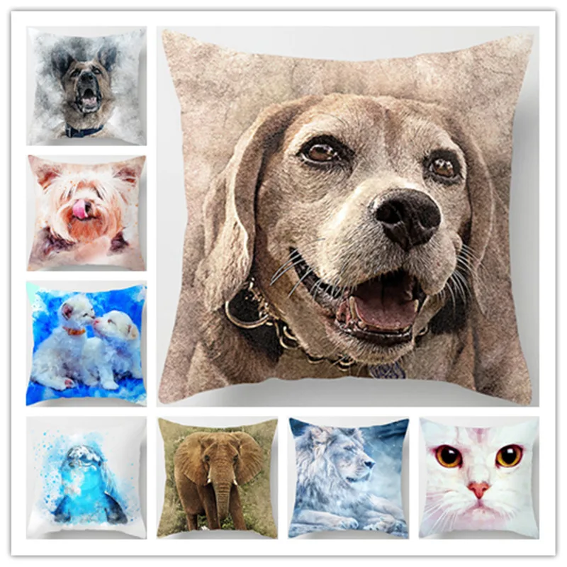 Houspace Polyester Peach Skin Animal For Home Sofa Car Decorative Pillow Decor Pillow Case Gift Chair Seat Cushion Cover
Houspace Polyester Peach Skin Animal For Home Sofa Car Decorative Pillow Decor Pillow Case Gift Chair Seat Cushion Cover