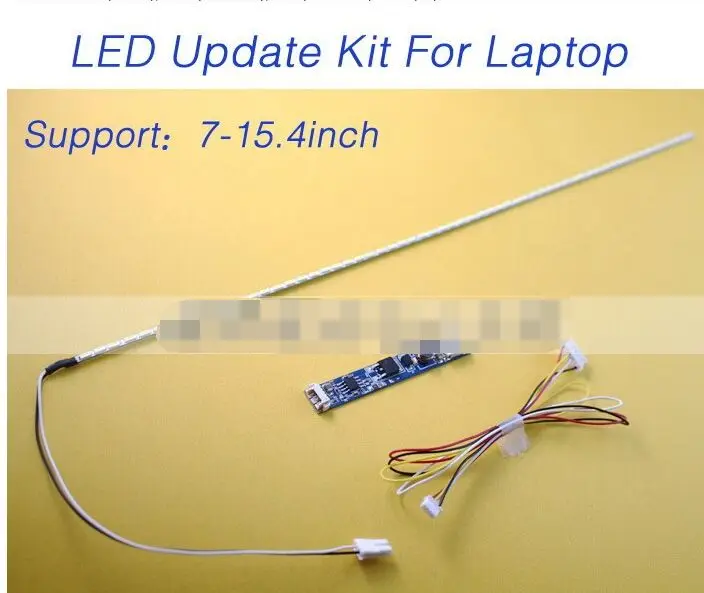 LCD Laptop Dimable LED Backlight Lamps Adjustable Light Update Kit Strip+Board 9-25V Input Free Shipping
LCD Laptop Dimable LED Backlight Lamps Adjustable Light Update Kit Strip+Board 9-25V Input Free Shipping