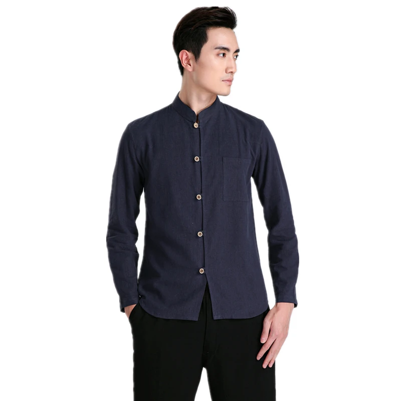 Free Shipping Chinese Traditional Kung Fu Tops Long Sleeve Tang Suit Clothing For Men Cotton Linen Shirt / Beige/Dark Blue/Red
Free Shipping Chinese Traditional Kung Fu Tops Long Sleeve Tang Suit Clothing For Men Cotton Linen Shirt / Beige/Dark Blue/Red