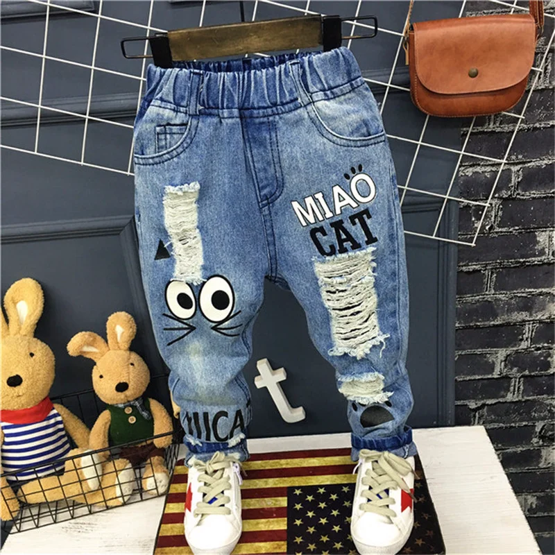 hot sale 2019 new fashion children's jean trousers cartoon boy and girl denim pants kids hole jeans for boys long girls' jeans
hot sale 2019 new fashion children's jean trousers cartoon boy and girl denim pants kids hole jeans for boys long girls' jeans