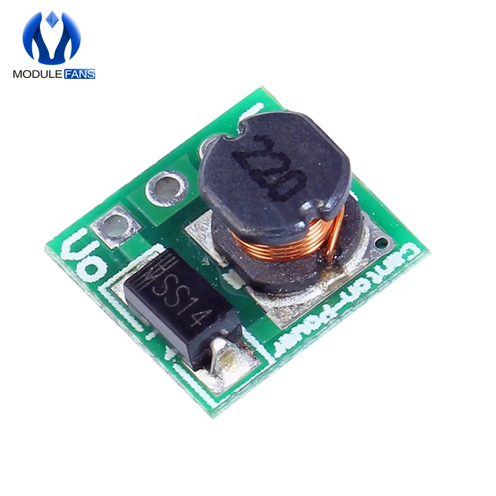 5 шт. Φ 1 в 2 8 3 DC В модуль преобразователя для Arduino UNO Mega2560 Step Up Boost Development источника