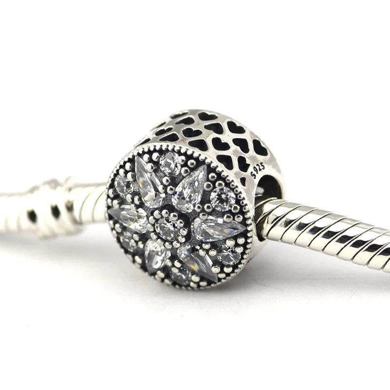 Authentic 925 Sterling Silver Charm Radiant Bloom Crystal Beads for Jewelry Making Fit Original Charms Bracelet Necklace perle
Authentic 925 Sterling Silver Charm Radiant Bloom Crystal Beads for Jewelry Making Fit Original Charms Bracelet Necklace perle