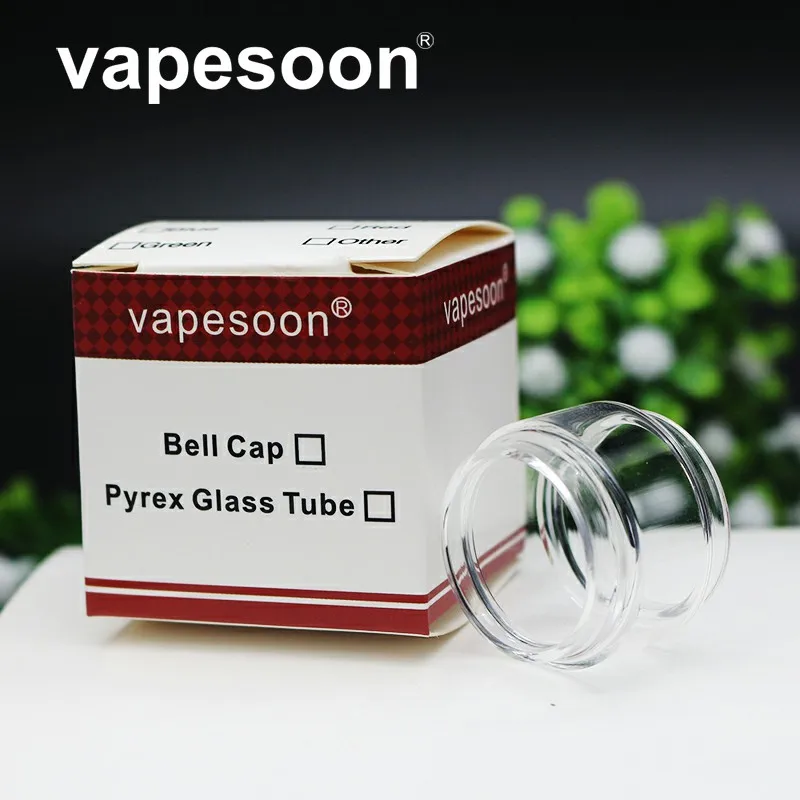 

VapeSoon Replacement Bulb Glass Tube For TFV8 BIG BABY/TFV8 X-BABY 2ML Tank Atomizer 4pcs/Lot