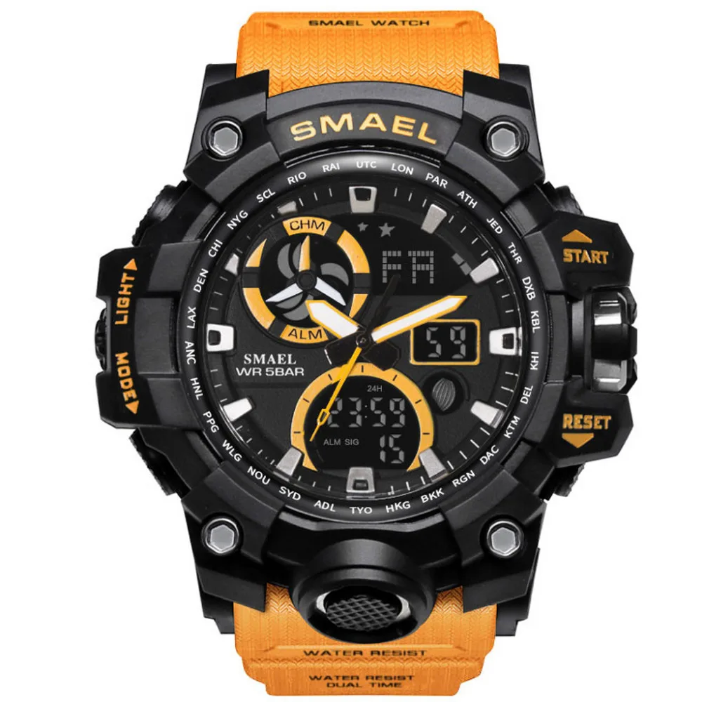 Men Watch Waterproof Sport Watches Stopwatch Chronograph Wristwatches Watches Digital White Electronic Wrist Watches Gift
Men Watch Waterproof Sport Watches Stopwatch Chronograph Wristwatches Watches Digital White Electronic Wrist Watches Gift