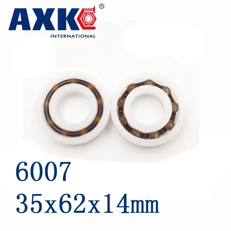 Пластиковые подшипники Axk 6007 Pom (10 шт.), 35x62x14 мм, стеклянные шарики 35 мм/62 мм/14 мм
Пластиковые подшипники Axk 6007 Pom (10 шт.), 35x62x14 мм, стеклянные шарики 35 мм/62 мм/14 мм