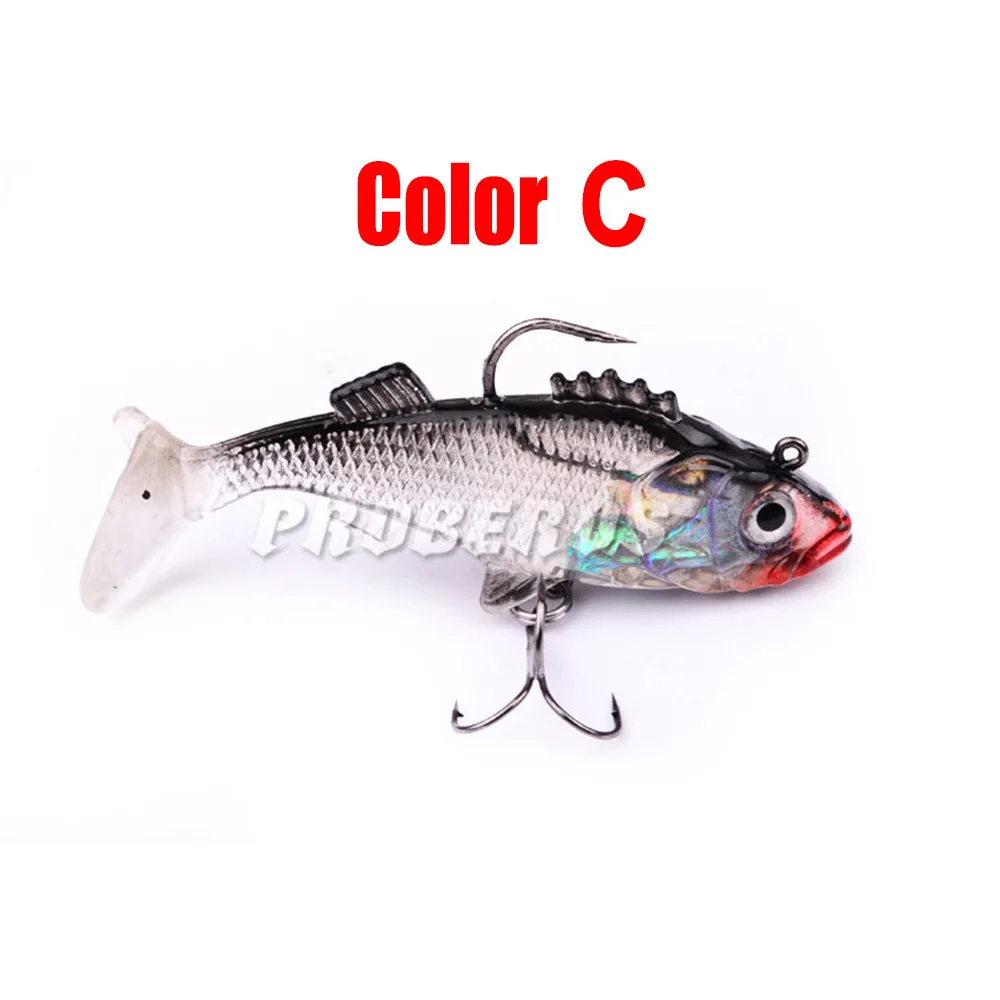 1PC Soft Silicon Worm Fishing Lure 76mm/15.7g Bass Carp Lead Jig Isca Artificial 3D Eyes Shad Fishing Bait Tool Pesca For Lake
1PC Soft Silicon Worm Fishing Lure 76mm/15.7g Bass Carp Lead Jig Isca Artificial 3D Eyes Shad Fishing Bait Tool Pesca For Lake