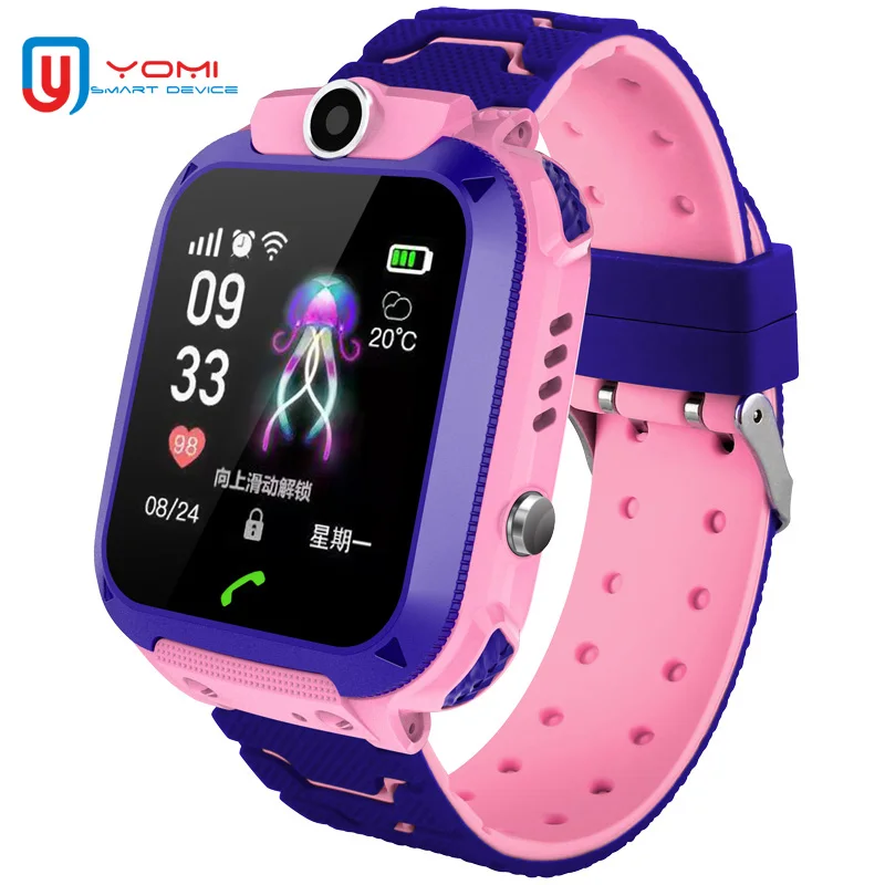 Smart Watch Kids 2G Android Watch GPRS Tracker SOS Call Voice Chat Remote Monitor Camera Smart Clock Anti-lost for Baby Students
Smart Watch Kids 2G Android Watch GPRS Tracker SOS Call Voice Chat Remote Monitor Camera Smart Clock Anti-lost for Baby Students