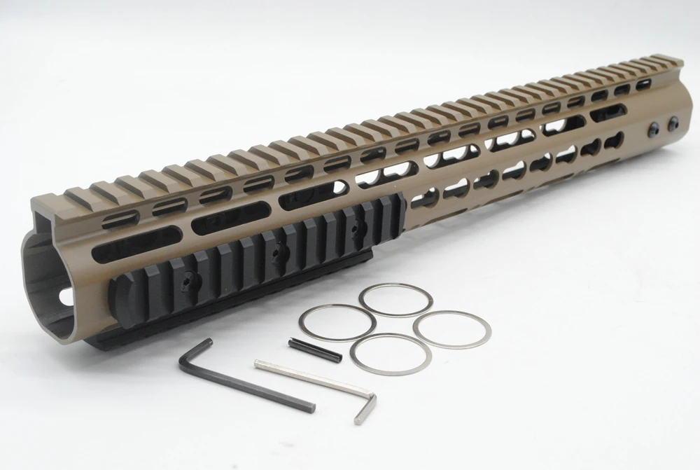 TriRock 15-дюймовый длинный ключ мод Handguard Free Float Rail Монтажная система + Weaver/Picatinny рельсовые секции
TriRock 15-дюймовый длинный ключ мод Handguard Free Float Rail Монтажная система + Weaver/Picatinny рельсовые секции