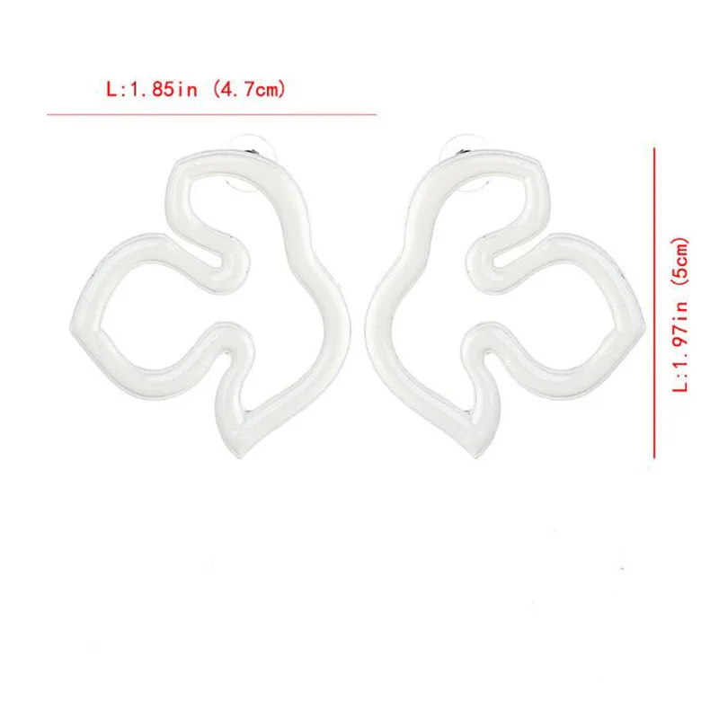 Punk Style Special Design Big Flower Earrings For Women Hyperhole Statement Jewelry Charm Dangle Drop Earring Hot Sale | Украшения и