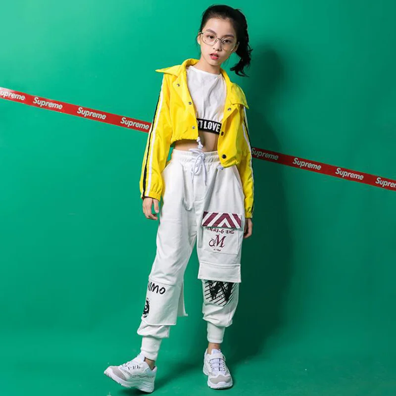 Kids Loose Jazz Dance Costumes Children Girls hip-hop Dancing Suits Boys Modern Dance Stage wear Performance Cloth wear Outfits
Kids Loose Jazz Dance Costumes Children Girls hip-hop Dancing Suits Boys Modern Dance Stage wear Performance Cloth wear Outfits