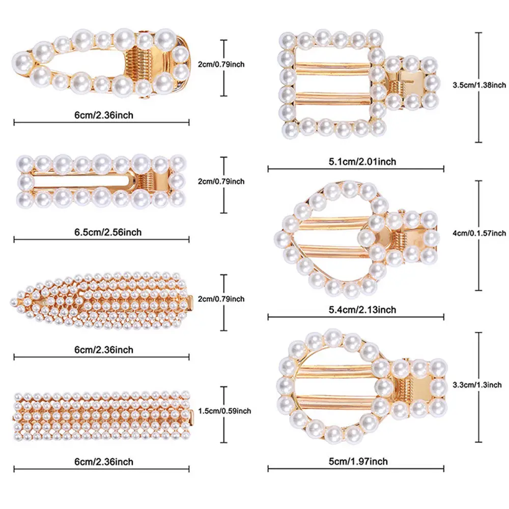 1PC Women Girls Elegant Pearls Hair Clips Sweet Headwear Hair Ornament Hairpins Barrettes Headband Ins Fashion Hair Accessories
1PC Women Girls Elegant Pearls Hair Clips Sweet Headwear Hair Ornament Hairpins Barrettes Headband Ins Fashion Hair Accessories
