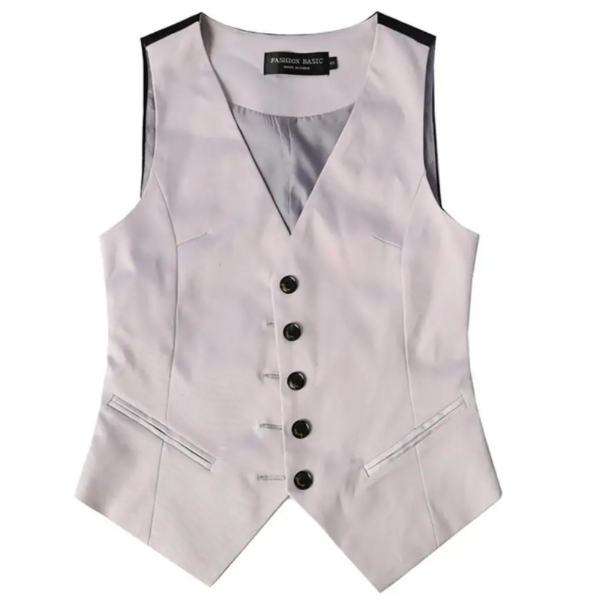 plus size 4XL! V-Neck Vest Women slim Waistcoat Single Breasted Sleeveless Blazer Short Vest TOPS
plus size 4XL! V-Neck Vest Women slim Waistcoat Single Breasted Sleeveless Blazer Short Vest TOPS