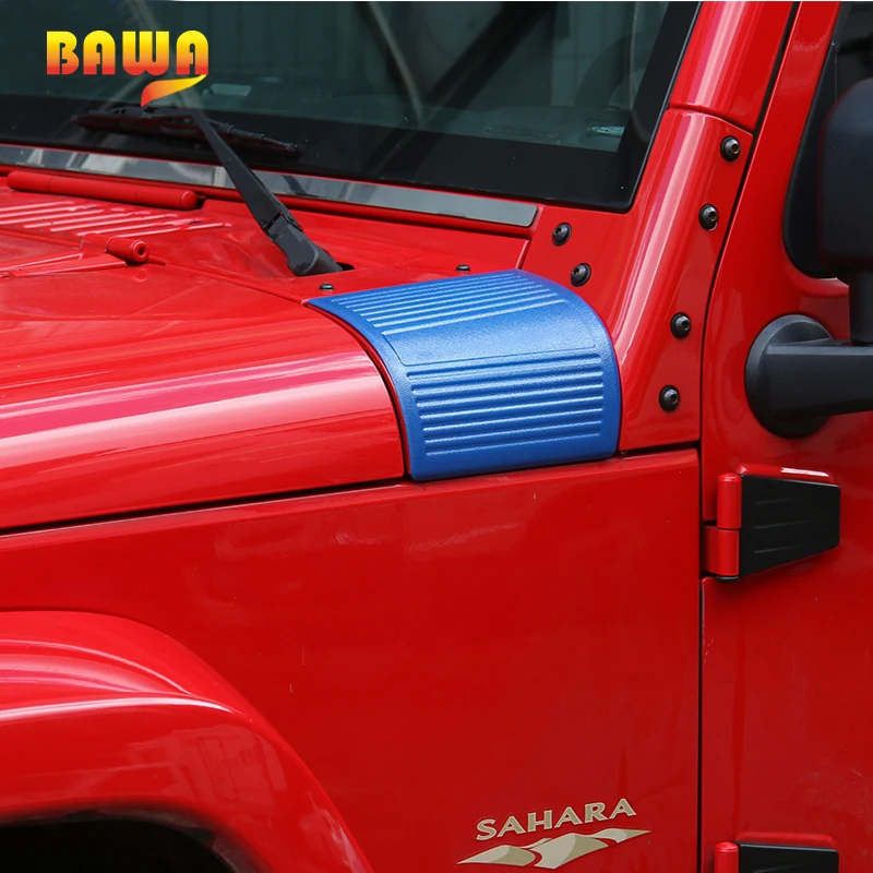 BAWA Car Stickers for Jeep Wrangler JK 2007-2017 ABS Streak Car Exterior Engine Hood Angle Wrap Cover Armor Side Cowl Cover
BAWA Car Stickers for Jeep Wrangler JK 2007-2017 ABS Streak Car Exterior Engine Hood Angle Wrap Cover Armor Side Cowl Cover